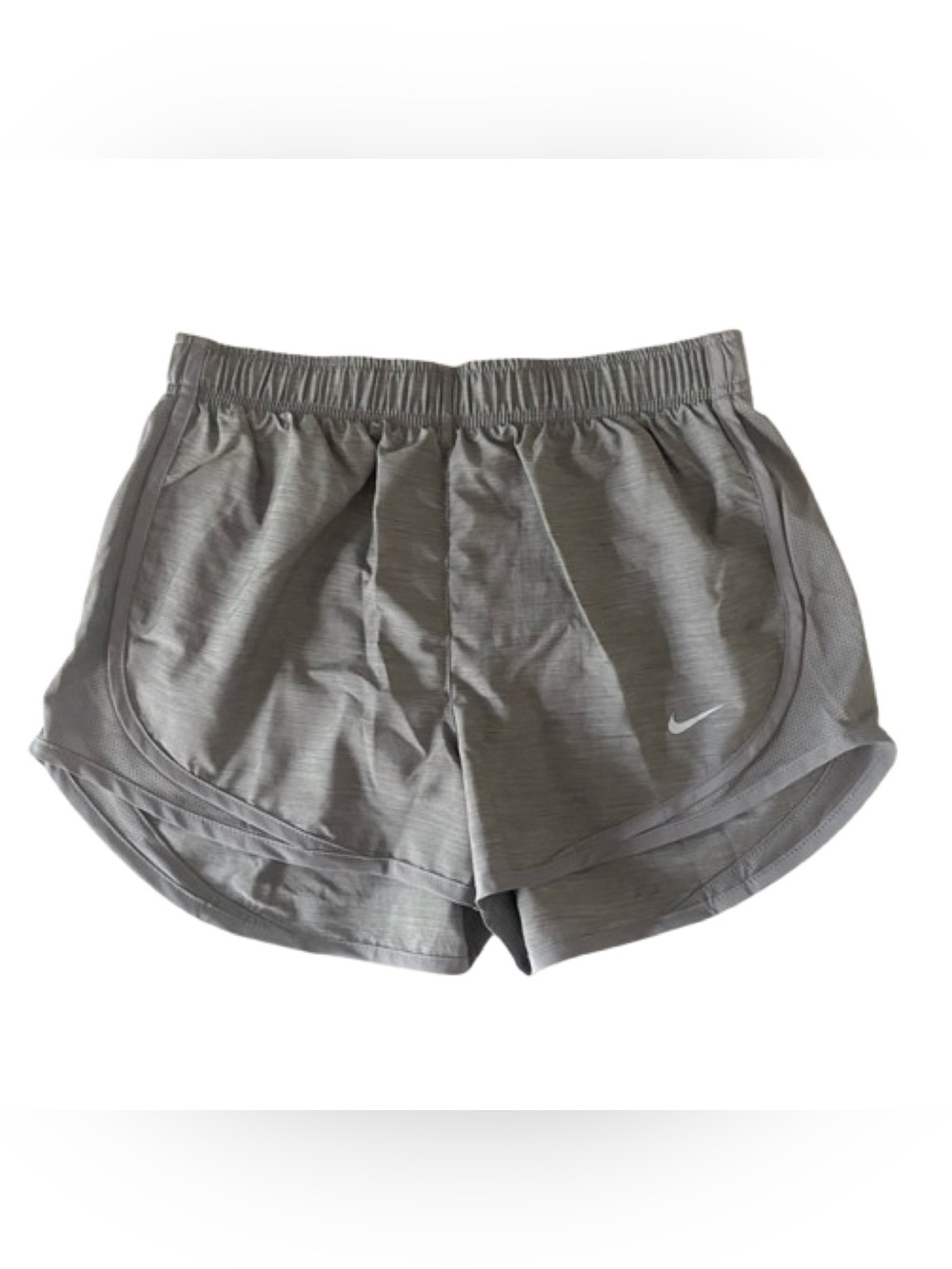 Nike Dri-Fit Running Tempo Athletic Shorts Women's Size S Grey